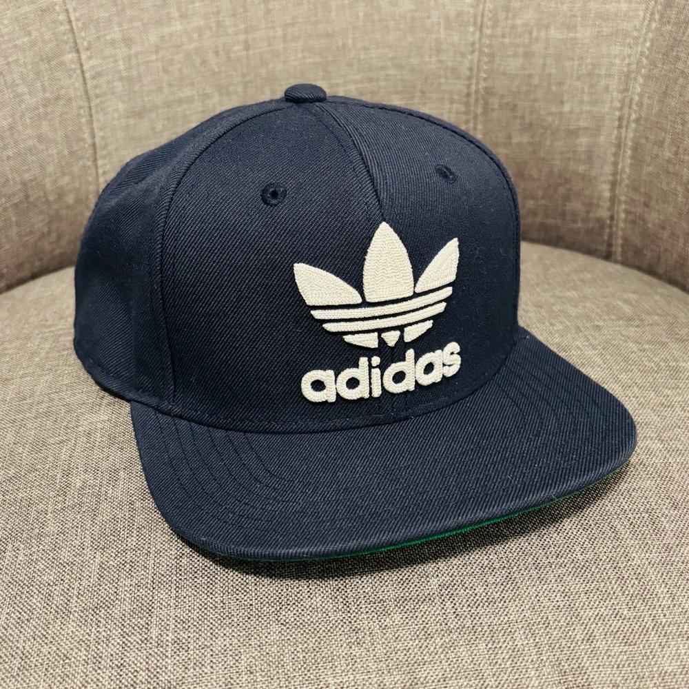 Adidas Dark Blue Cap with Trefoil Logo